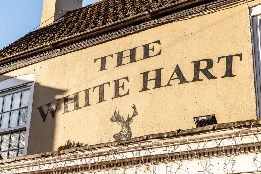 Batemans Pub - White Hart, Sibsey - Exterior Signage