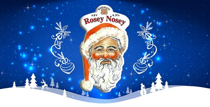 Batemans Rosey Nosey - Christmas Image