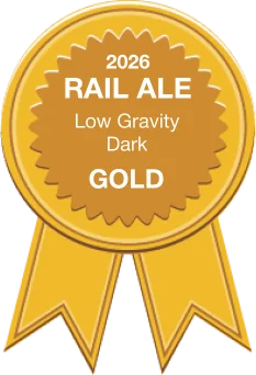 2026 Rail Ale Festival Batemans Dark M - Gold Medal in the Low Gravity Dark Category