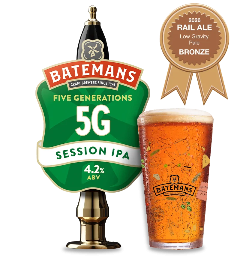 Batemans 5G - Five Generations with 5G Glass & 2026 Medal Award