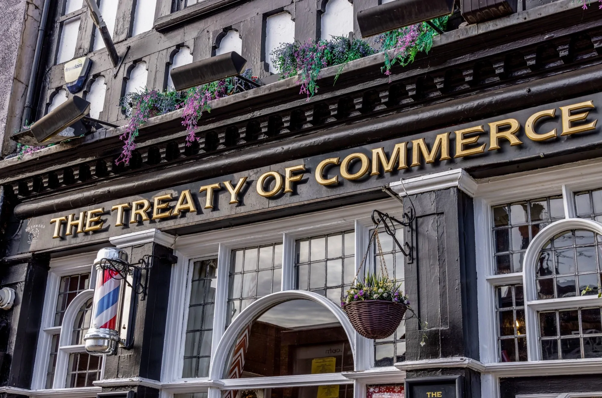 Batemans Pub - Treaty of Commerce, Lincoln - Pub Banner