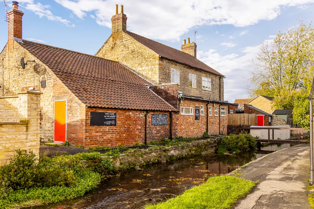 Batemans Pub - White Hart, Nettleham - Exterior Rear & River