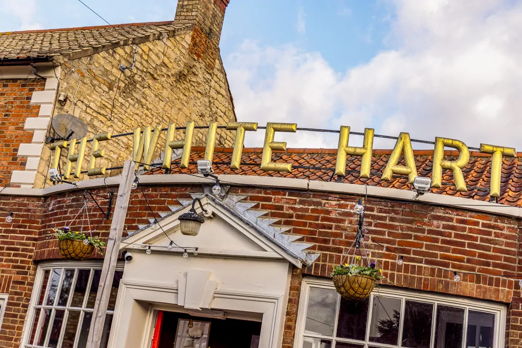 Batemans Pub - White Hart, Nettleham - Exterior Signage