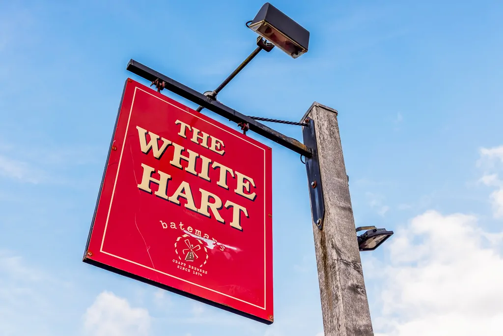 Batemans Pub - White Hart, Nettleham - Exterior Signage