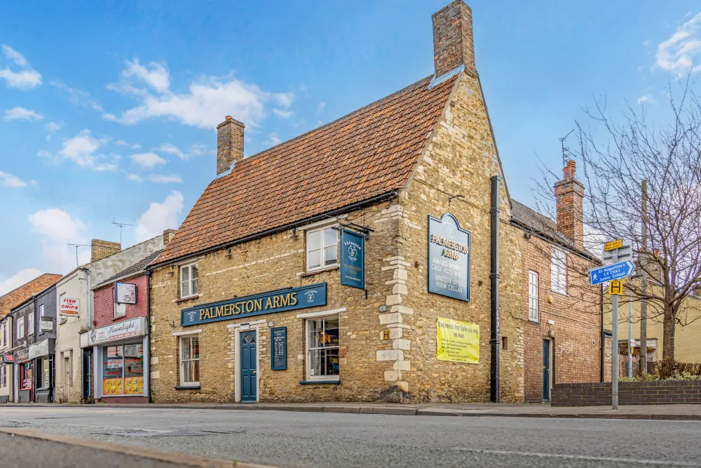 Palmerston Arms, Peterborough - Front of Pub - Batemans Pub