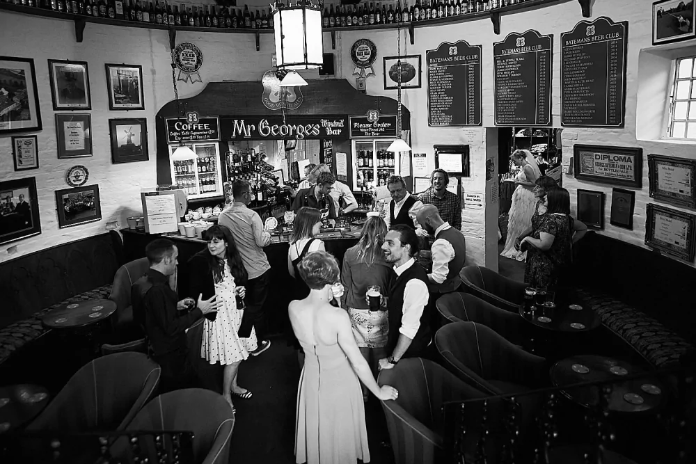 Batemans Brewery Wedding - Mr George's Mill Bar