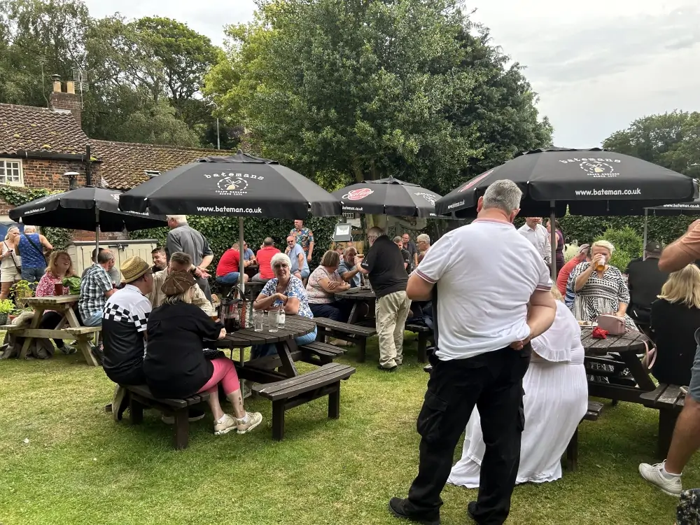 Batemans Brewery Beer Garden