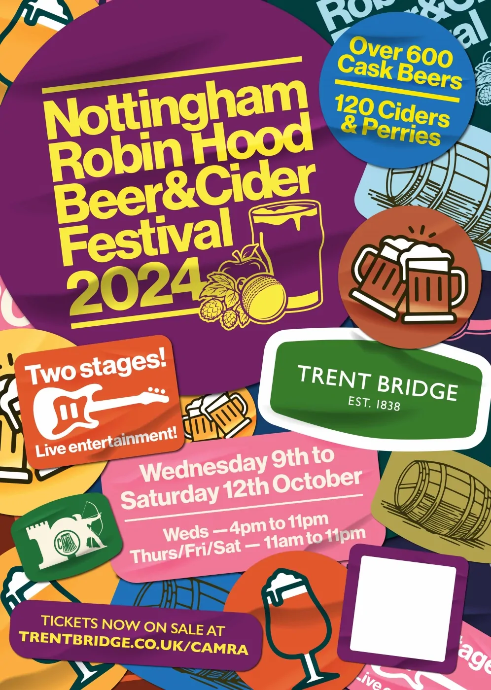 Nottingham Robin Hood Beer and Cider Festival 2024