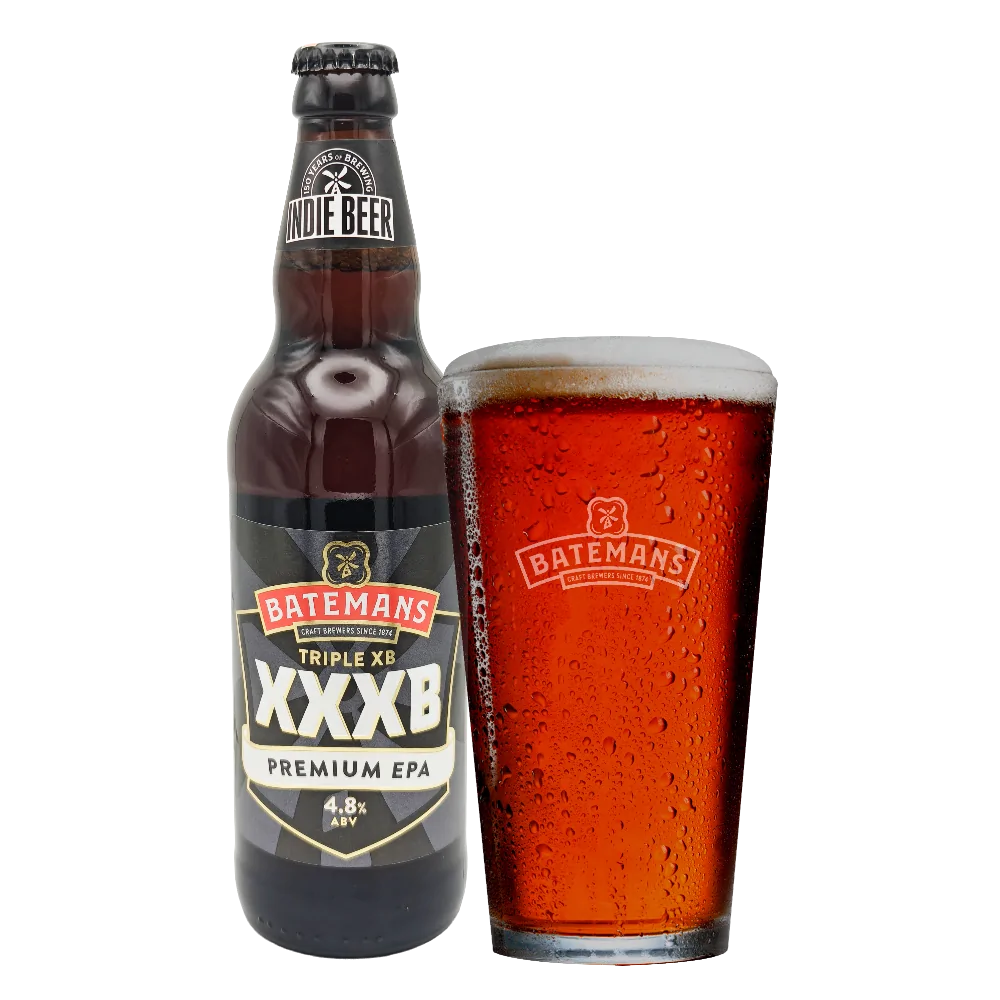 Batemans Triple XB (XXXB) Bottled Beer with Indie Beer Neck Label