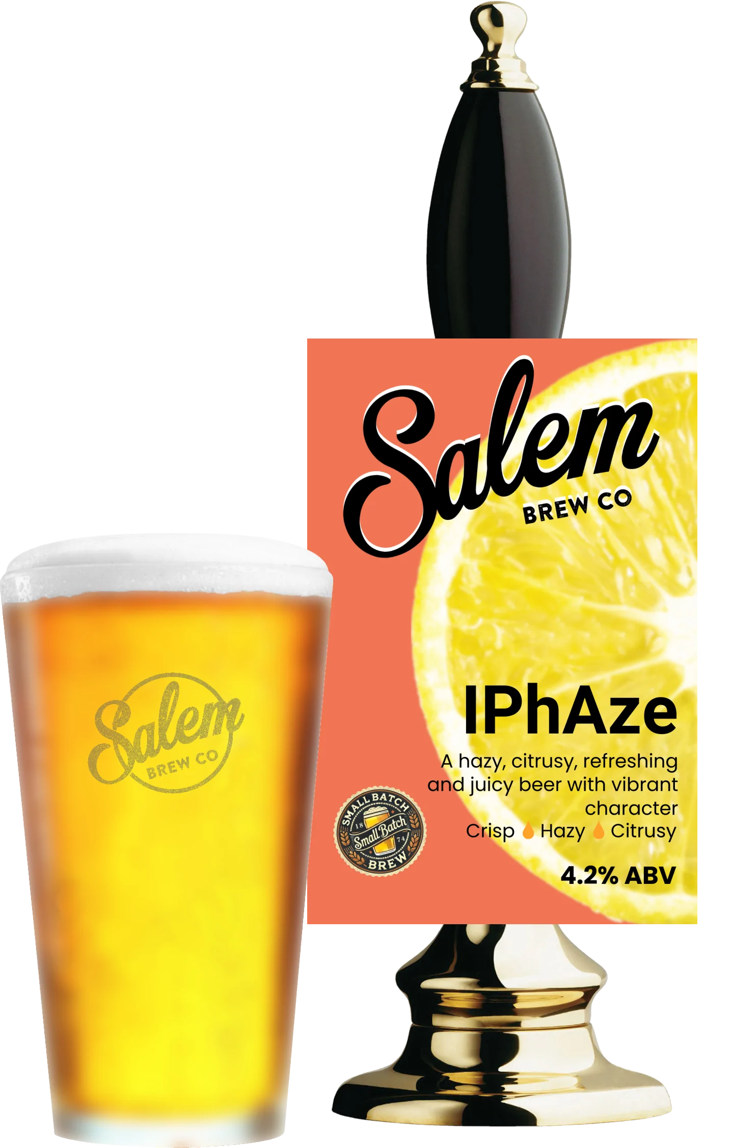 Salem Brew Co. - IPhAze - Hazy easy drinking for Summer lazy days!