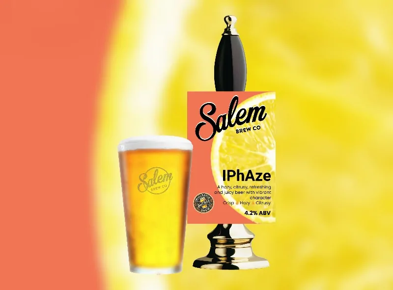 Salem Brew Co. - IPhAze - Hazy easy drinking for Summer lazy days!