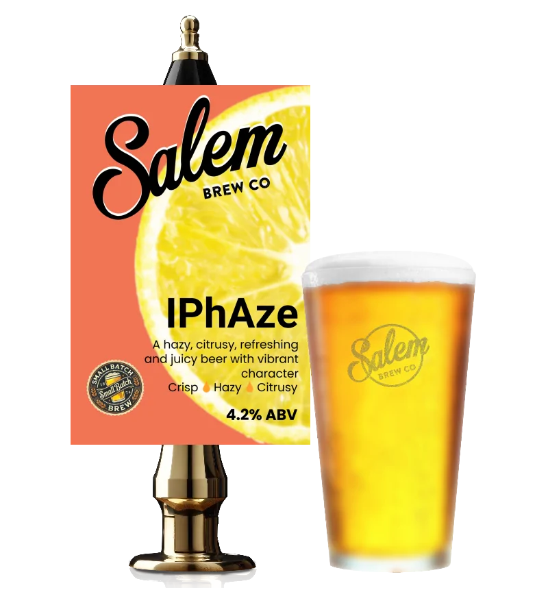Salem Brew Co. - IPhAze - Hazy easy drinking for Summer lazy days!