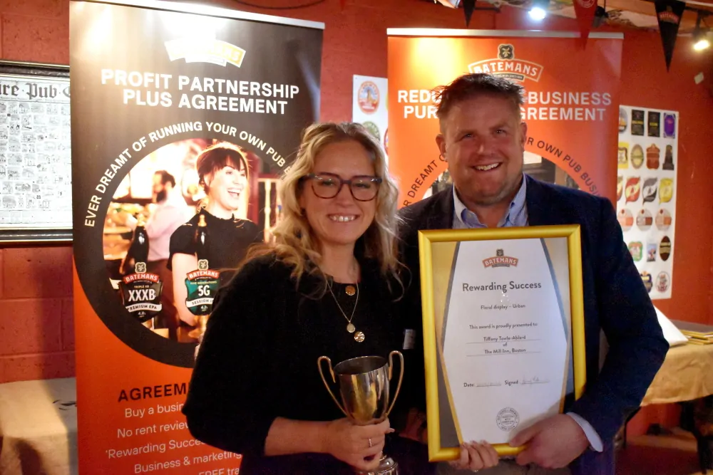 Batemans Brewery - Rewarding Success Publican Awards