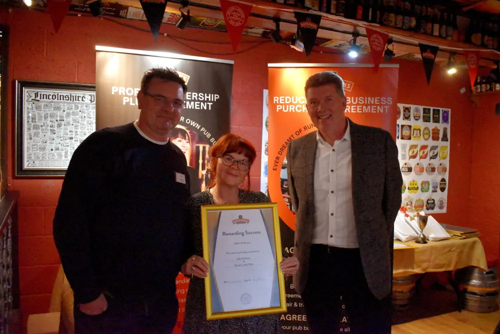 Batemans Brewery - Rewarding Success Publican Awards