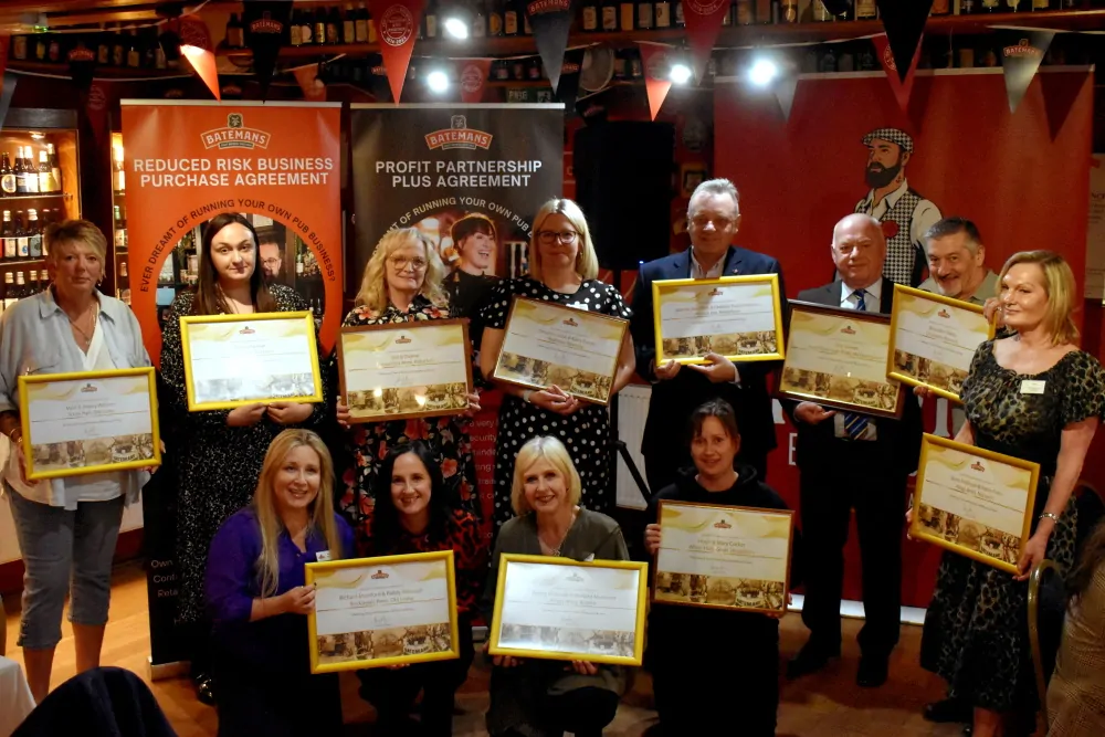 Batemans Brewery - Rewarding Success Publican Awards