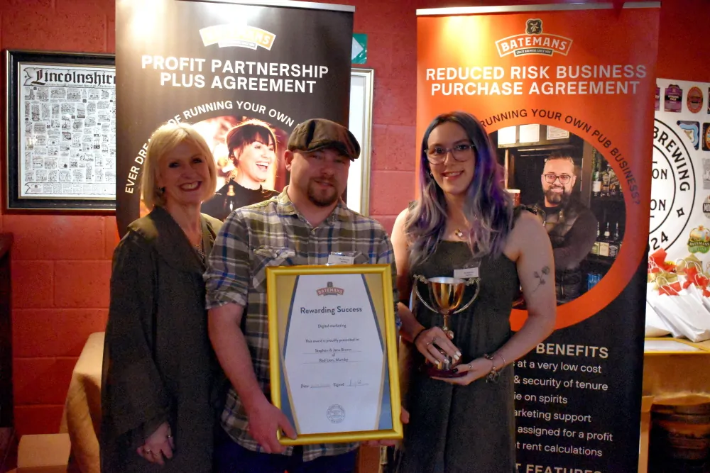 Batemans Brewery - Rewarding Success Publican Awards