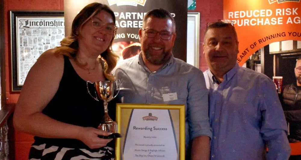 Batemans Brewery - Rewarding Success Publican Awards