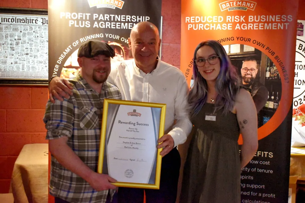 Batemans Brewery - Rewarding Success Publican Awards
