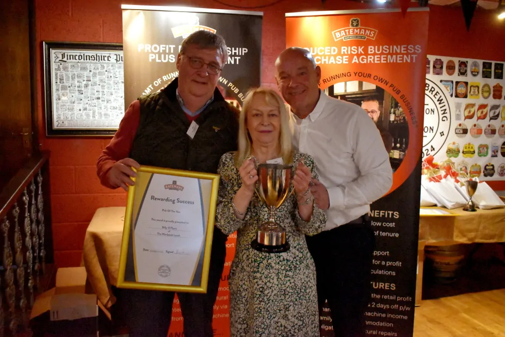 Batemans Brewery - Rewarding Success Publican Awards