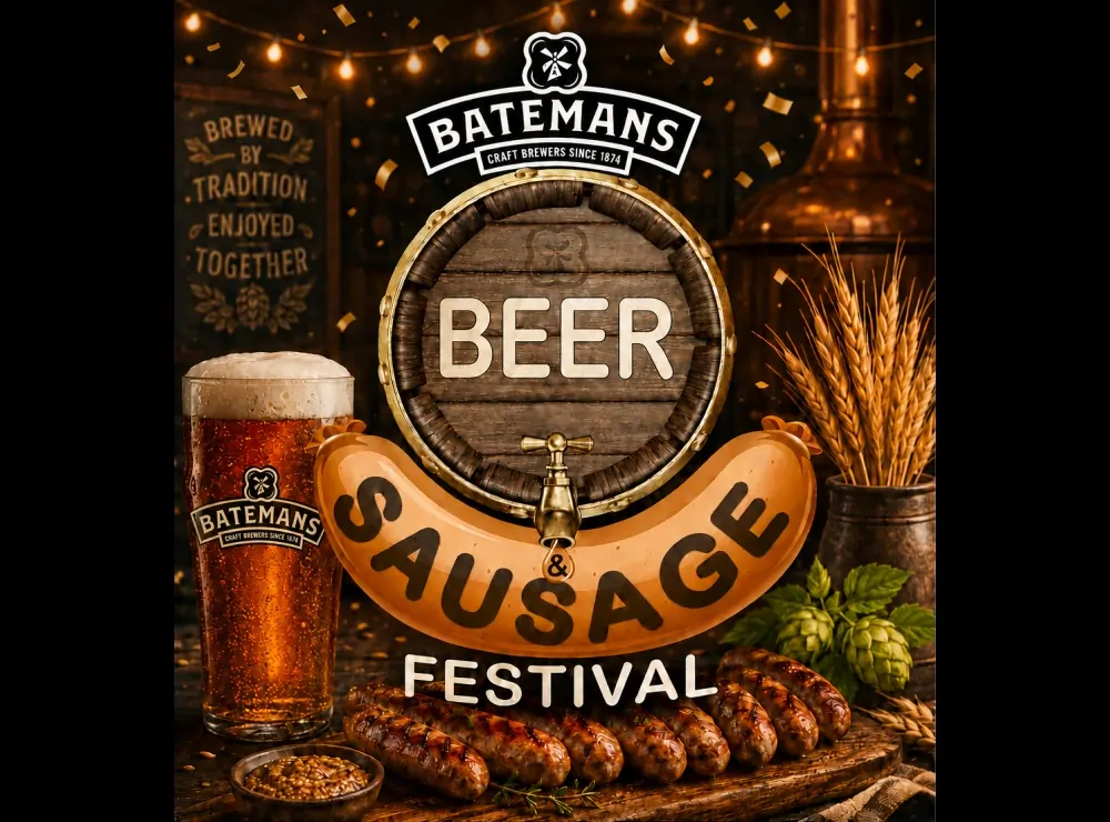 Batemans Beer & Sausage Festival 2026 - Join us for tasty food, beer & good vibes!