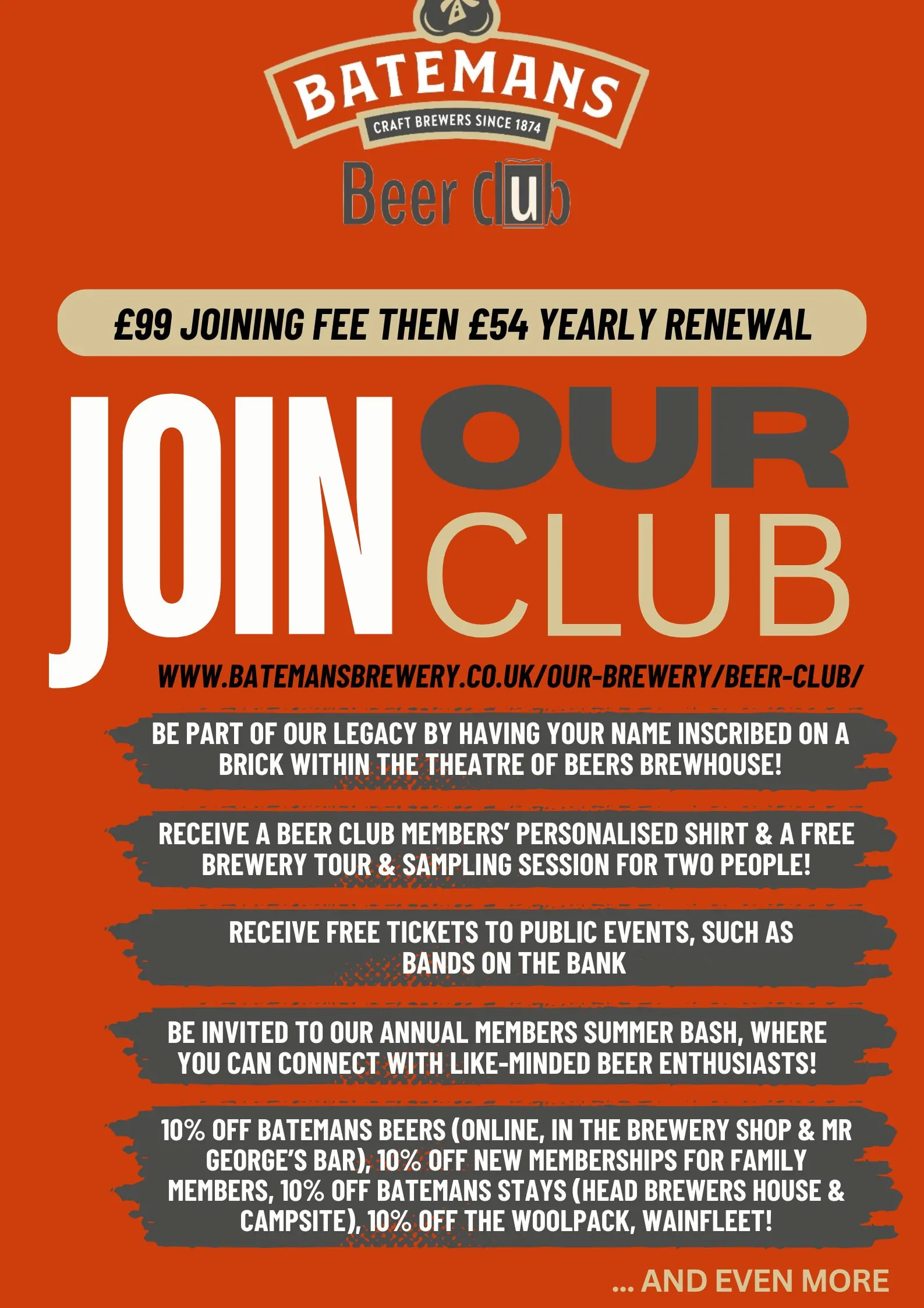 Join Batemans Beer Club - Check out what you receive when becoming a member!