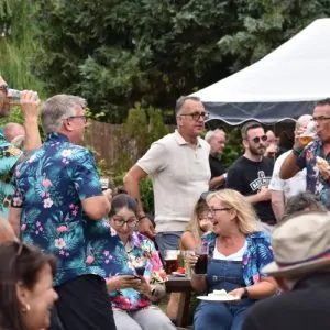 Batemans Beer Club Bash Lunch Brewery Garden